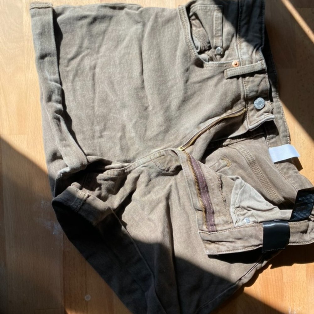 Light Brown Denim Shorts Size Small (US 8)